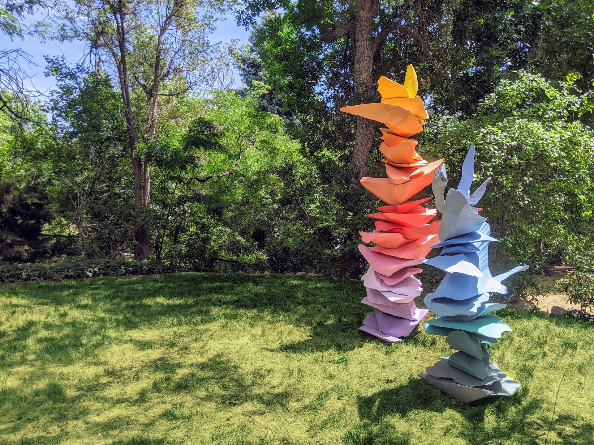 Scottie Burgess installation art sculpture color sustainable