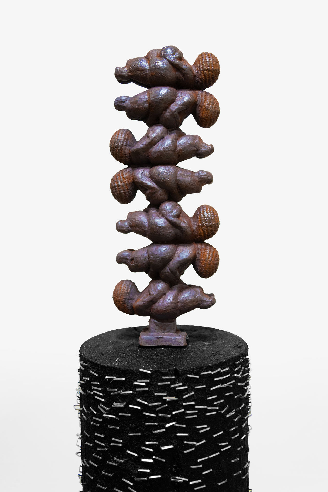 Scottie Burgess installation art sculpture cast iron power object ritual cuttup magick venus of willendorf